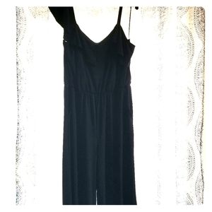 Black Flowy Jumpsuit